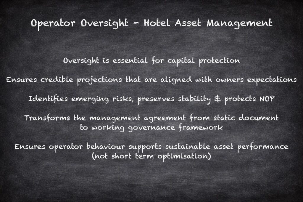 Hotel Operator Oversight - Hotel Asset Management