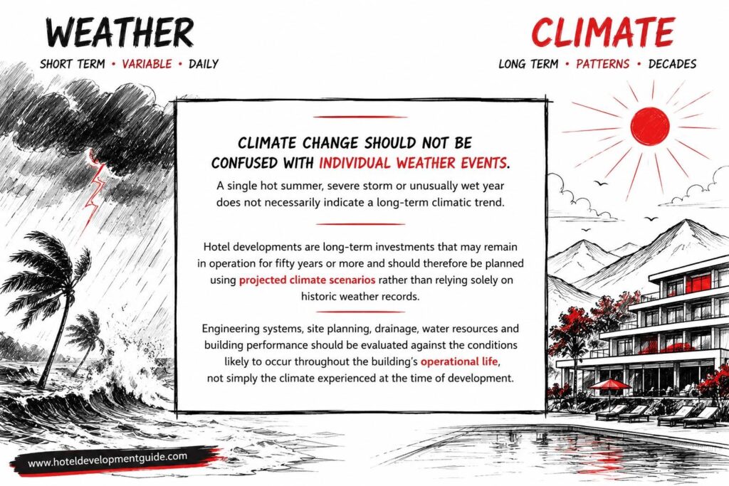 Climate Change in Hotel Development - Weather vs Climate